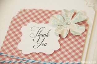 Handmade Thank You Cards Ideas